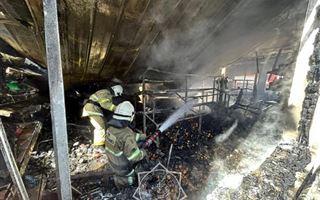 В Алматинской области в одном из ресторанов произошел пожар