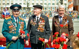 Социальную помощь получили ветераны ко Дню Победы в Казахстане