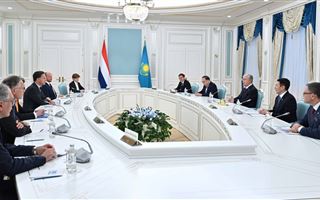Глава государства провел встречу с премьер-министром Королевства Нидерландов Марком Рютте
