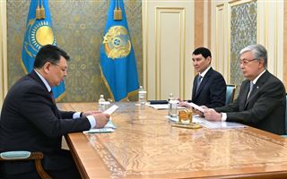 Глава государства принял заместителя премьер-министра Каната Бозумбаева