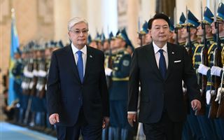 В Акорде встретили президента Республики Корея Юн Сок Ёля