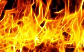 В Жетысуской области горел частный дом
