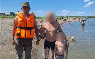 В реке Иртыш едва не утонул семилетний ребенок