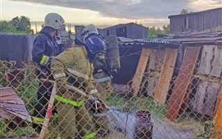 Огнеборцы Костанайской области предотвратили взрыв в жилом доме