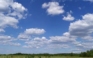 24 июля в Казахстане ожидается переменная облачность, дожди и жара