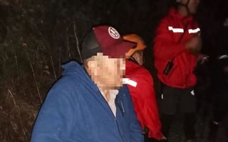 В Алматинской области в горах спасли туриста