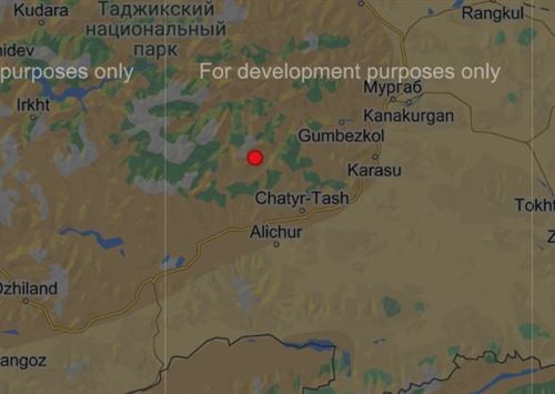В 650 км от Алматы произошло землетрясение