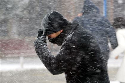22 января Казахстан будет находиться под влиянием циклонов 
