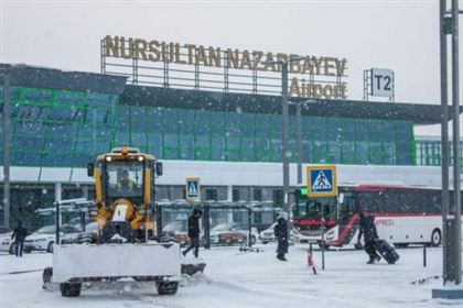 Из-за плохих погодных условий в аэропорту Нур-Султана отменили 11 рейсов