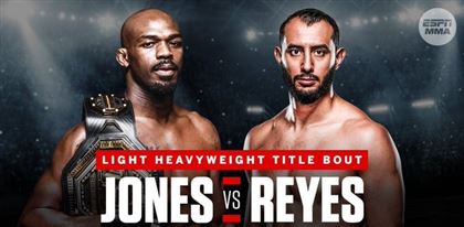 Джон Джонс vs Доминик Рейес: прямая трансляция  UFC 247