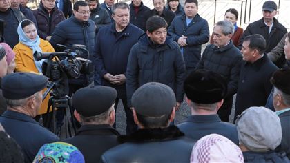 Бауыржан Байбек провел встречу с сельчанами Кызылординской области
