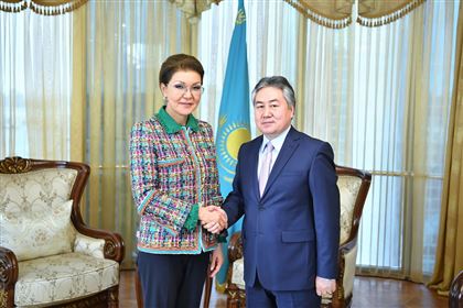 Д. Назарбаева обсудила проблему рационального использования водных ресурсов между Казахстаном и Кыргызстаном