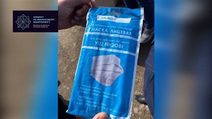 В Атырау хотели незаконно продать миллион медицинских масок