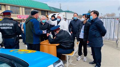 Рейд по выставленным блокпостам провела антикоррупционная служба города Алматы 