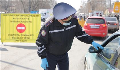 Опубликованы адреса мобильных блокпостов в Алматы