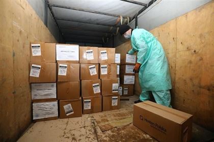 В Казахстан из Польши прибыла гуманитарная помощь