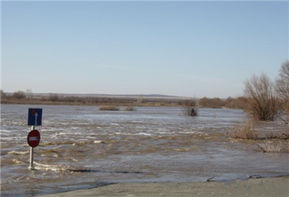 Уровень воды в реке Есиль в СКО приближается к критической отметке