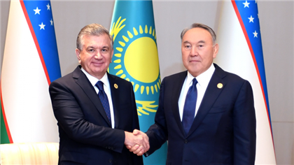 Шавкат Мирзиёев отправил телеграмму поздравления Нурсултану Назарбаеву