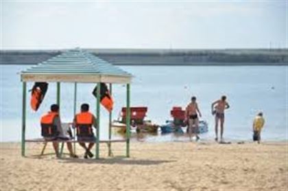 Городские пляжи открылись в Актобе