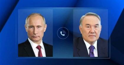 Президент России позвонил Назарбаеву