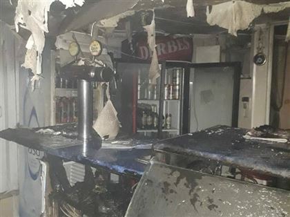 В Усть-Каменогорске в одном из кафе произошел пожар