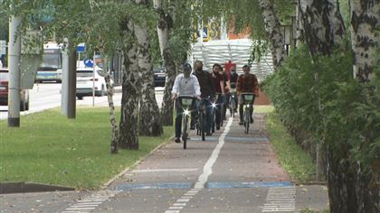 Новые велосипедные дорожки появятся на улицах Алматы