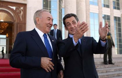 Нурсултан Назарбаев переговорил с Николя Саркози