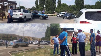 Блокпосты в направлении зон отдыха установили в Туркестанской области