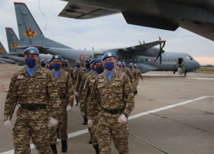 Казахстанские военнослужащие вернулись из Ливана