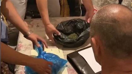 Полицейские нашли у жителя Шымкента 1,5 кг марихуаны