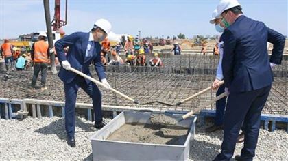 В Алматы приступили к строительству второй модульной больницы