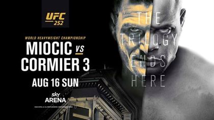 Прямая трансляция третьего боя Миочич - Кормье на UFC 252