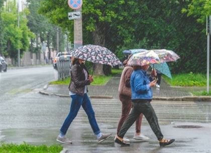 Сильные дожди ожидаются в регионах Казахстана в выходные