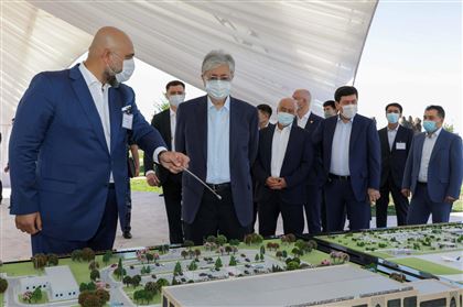 Главе государства рассказали о социально-экономическом развитии Туркестана