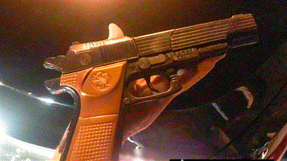 В Кызылорде преступник грабил магазины с помощью игрушечного пистолета
