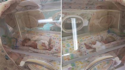 Новорожденных близняшек спасли алматинские врачи