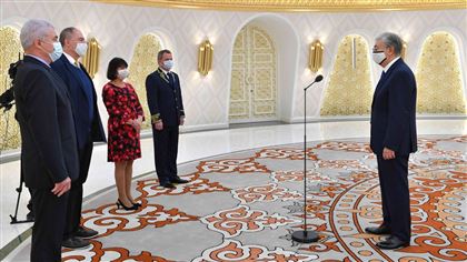 Президент Казахстана принял верительные грамоты