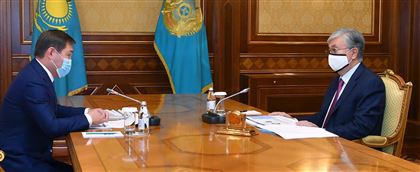 Президент Казахстана принял акима Шымкента