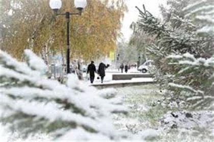 В горных районах Алматы выпало 10 см снега, на уборку выехали более 500 машин