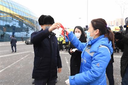 В Алматы состоялась церемония вручений ключей от новых машин скорой помощи