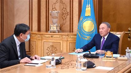 Нурсултан Назарбаев встретился с председателем Национального банка Ерболатом Досаевым