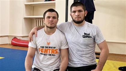 Как брат Хабиба Нурмагомедова готовится к поединку с казахстанцем Сергеем Морозовым в UFC