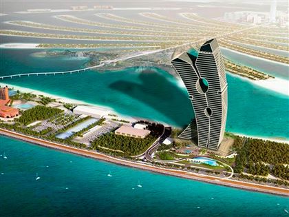 В Дубае планируют построить небоскреб-прищепку