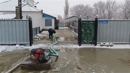 В Алматинской области подтопило поселки