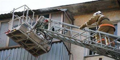 В Костанае в одном доме произошло два пожара