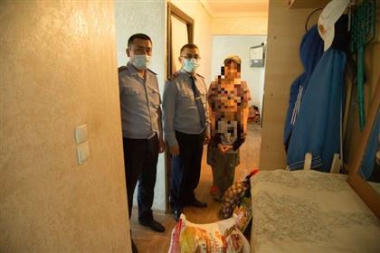 В Кызылорде полицейские помогли нуждающимся семьям