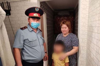 5-летнего мальчика, потерявшегося в Кызылорде, вернули родителям