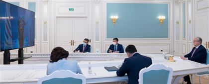 Касым-Жомарт Токаев провел встречу с Генеральным директором ВТО Нгози Оконджо-Ивеалой