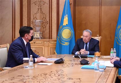 Назарбаев принял председателя правления АО НК «КазМунайГаз» Алика Айдарбаева