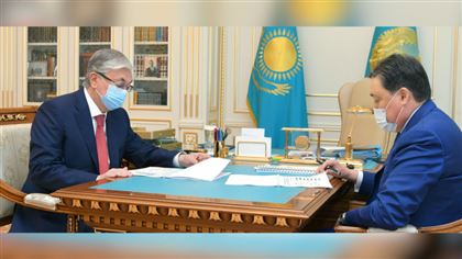 Касым-Жомарт Токаев принял премьер-министра Аскара Мамина и дал несколько поручений правительству